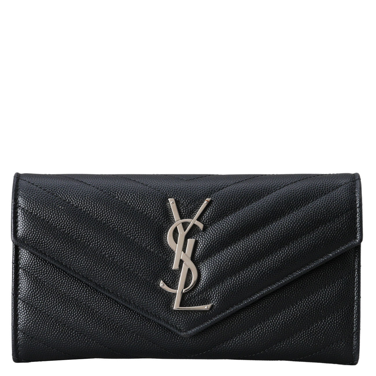 YVES SAINT LAURENT(USED)생로랑 372264 모노그램 장지갑